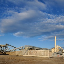 Centrale enrobé sur le site AROBIA, catégorie photographie industrielle