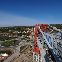 Photos suivi de chantier groupe scolaire La Fare les Oliviers pour Gagneraud Construction