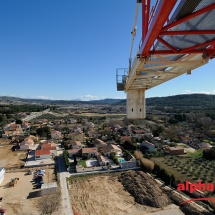 Photos suivi de chantier groupe scolaire La Fare les Oliviers pour Gagneraud Construction