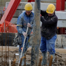 Photos suivi de chantier groupe scolaire La Fare les Oliviers pour Gagneraud Construction