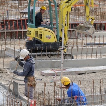 Photos suivi de chantier groupe scolaire La Fare les Oliviers pour Gagneraud Construction