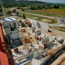 Photos suivi de chantier groupe scolaire La Fare les Oliviers pour Gagneraud Construction