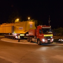 Photos du 8ème Convois ITER en transit à Lambesc