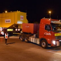 Photos du 8ème Convois ITER en transit à Lambesc