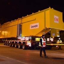 Photos du 8ème Convois ITER en transit à Lambesc