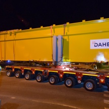 Photos du 8ème Convois ITER en transit à Lambesc