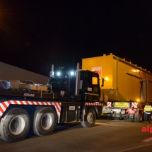 Photos du 8ème Convois ITER en transit à Lambesc