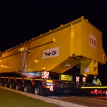 Photos du 8ème Convois ITER en transit à Lambesc