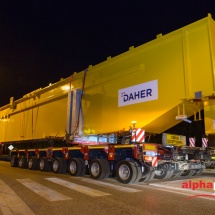 Photos du 8ème Convois ITER en transit à Lambesc