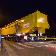 Photos du 8ème Convois ITER en transit à Lambesc