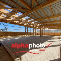 Construction du nouveau boulodrome, Eguilles dans les Bouches du Rhône