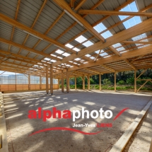 Construction du nouveau boulodrome, Eguilles dans les Bouches du Rhône