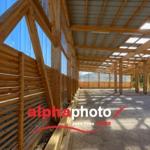 Construction du nouveau boulodrome, Eguilles dans les Bouches du Rhône