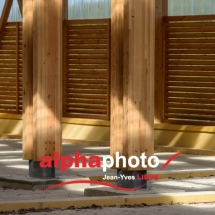 Construction du nouveau boulodrome, Eguilles dans les Bouches du Rhône