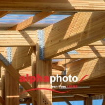 Construction du nouveau boulodrome, Eguilles dans les Bouches du Rhône