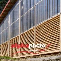 Construction du nouveau boulodrome, Eguilles dans les Bouches du Rhône