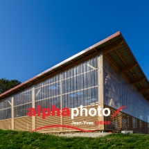 Construction du nouveau boulodrome, Eguilles dans les Bouches du Rhône