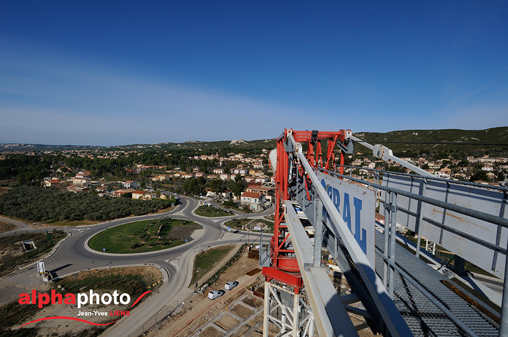 Photos suivi de chantier groupe scolaire La Fare les Oliviers pour Gagneraud Construction