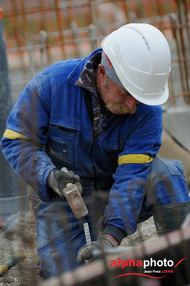 Photos suivi de chantier groupe scolaire La Fare les Oliviers pour Gagneraud Construction