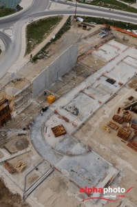 Photos suivi de chantier groupe scolaire La Fare les Oliviers pour Gagneraud Construction