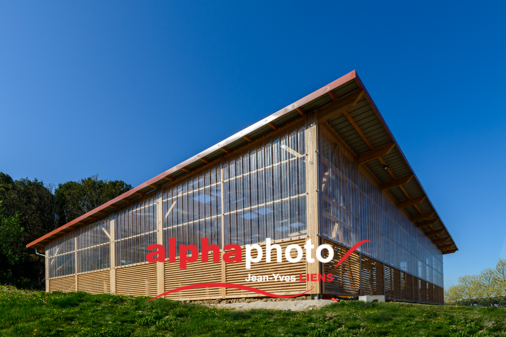 Construction du nouveau boulodrome, Eguilles dans les Bouches du Rhône